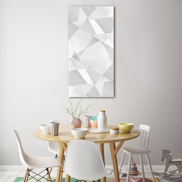 Cuadro de vidrio templado 4mm para pared vertical Fondo abstracto