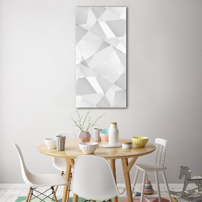 Cuadro de vidrio templado 4mm para pared vertical Fondo abstracto