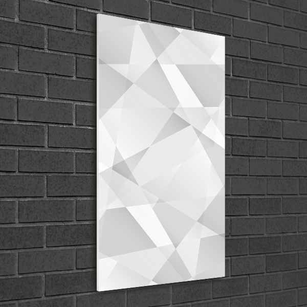 Cuadro de vidrio templado 4mm para pared vertical Fondo abstracto