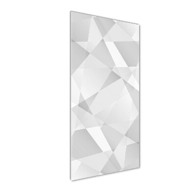 Cuadro de vidrio templado 4mm para pared vertical Fondo abstracto
