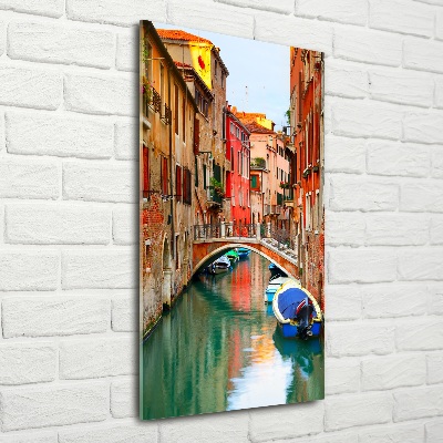 Fotocuadro de cristal elegante para hogar vertical Venecia, Italia