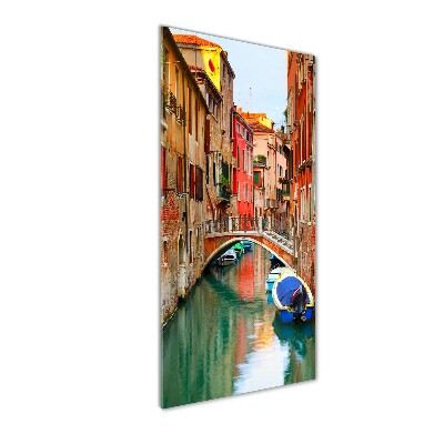 Fotocuadro de cristal elegante para hogar vertical Venecia, Italia
