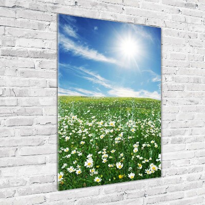 Fotocuadro de cristal elegante para hogar vertical Prado