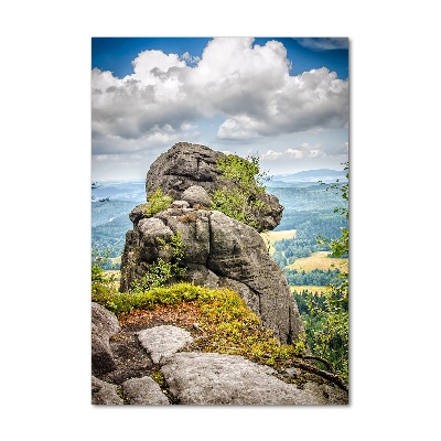 Foto obraz na szkle pionowy Szczeliniec Wielki