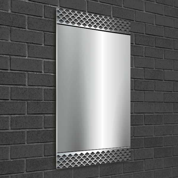 Fotocuadro de cristal elegante para hogar vertical Fondo de metal