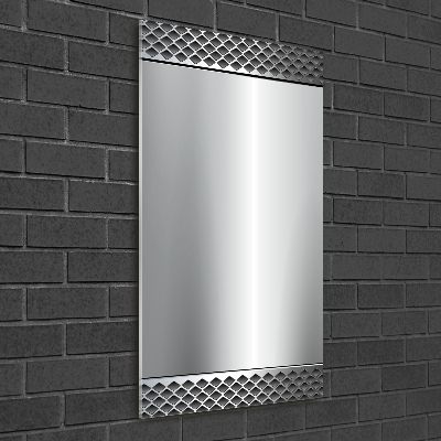 Fotocuadro de cristal elegante para hogar vertical Fondo de metal