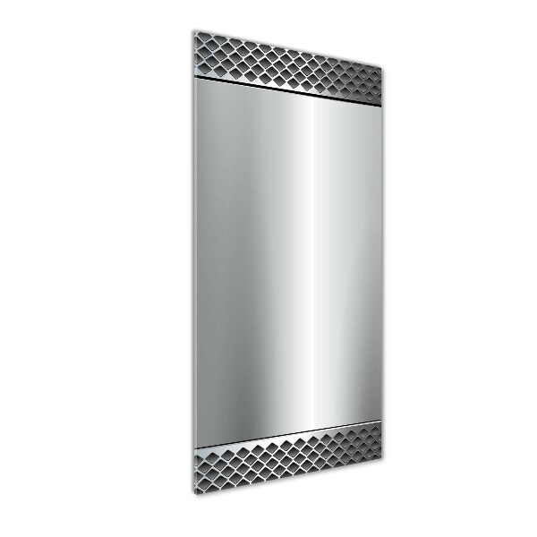 Fotocuadro de cristal elegante para hogar vertical Fondo de metal