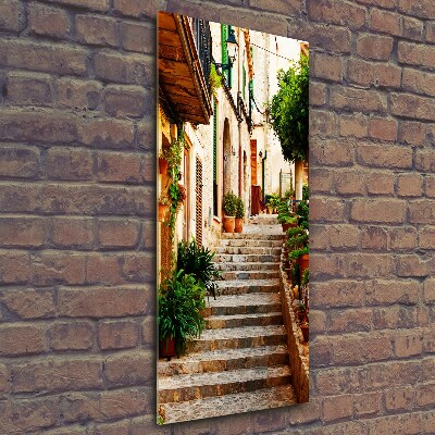 Cuadro de vidrio templado 4mm para pared vertical Calles en España