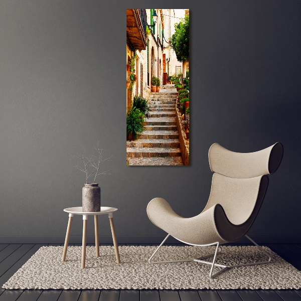 Cuadro de vidrio templado 4mm para pared vertical Calles en España