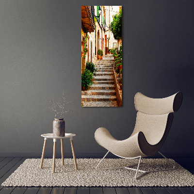 Cuadro de vidrio templado 4mm para pared vertical Calles en España