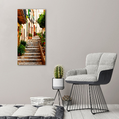 Cuadro de vidrio templado 4mm para pared vertical Calles en España