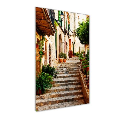 Cuadro de vidrio templado 4mm para pared vertical Calles en España