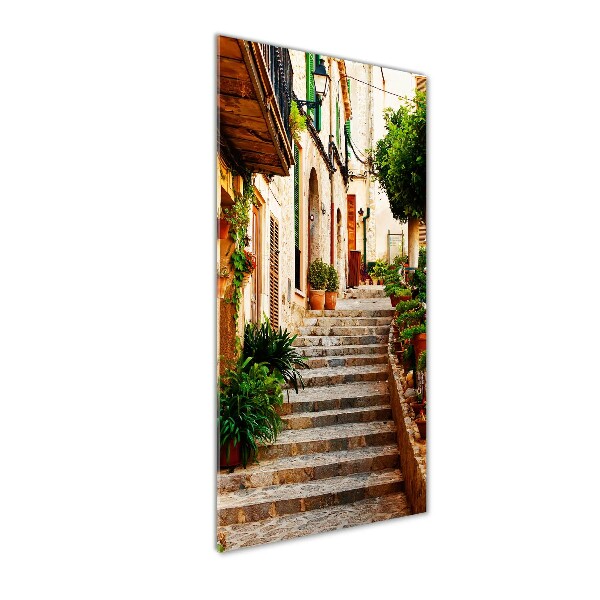 Cuadro de vidrio templado 4mm para pared vertical Calles en España