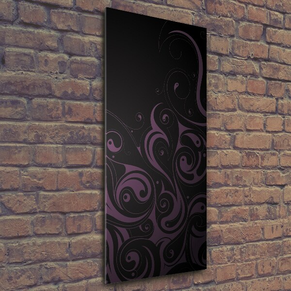 Fotocuadro de cristal elegante para hogar vertical Adornos