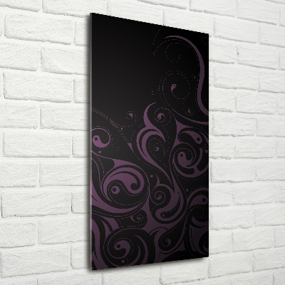 Fotocuadro de cristal elegante para hogar vertical Adornos