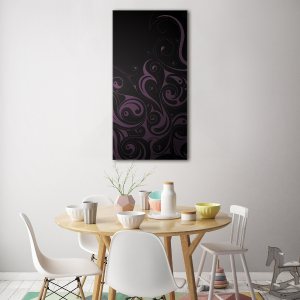 Fotocuadro de cristal elegante para hogar vertical Adornos