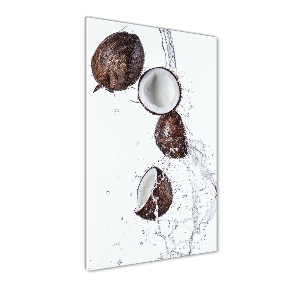 Cuadro de vidrio templado 4mm para pared vertical Coco