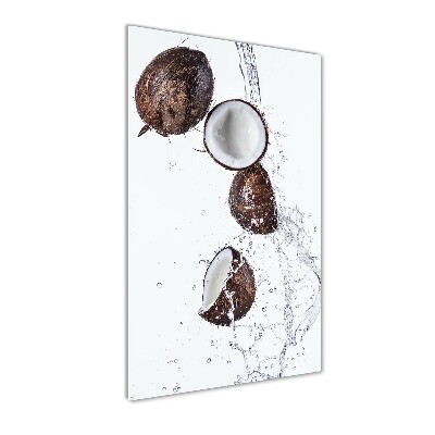 Cuadro de vidrio templado 4mm para pared vertical Coco