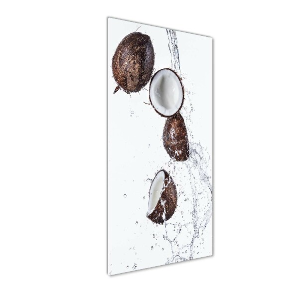 Cuadro de vidrio templado 4mm para pared vertical Coco
