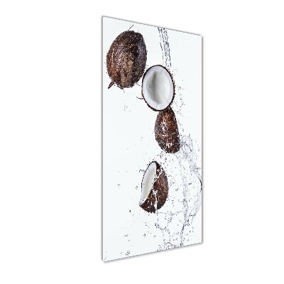 Cuadro de vidrio templado 4mm para pared vertical Coco