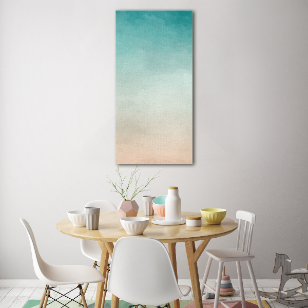 Fotocuadro de cristal elegante para hogar vertical Fumar