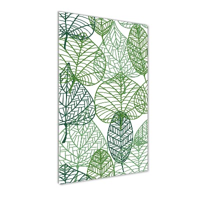 Cuadro de vidrio templado 4mm para pared vertical Hojas