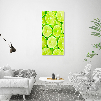 Fotocuadro de cristal elegante para hogar vertical Limas