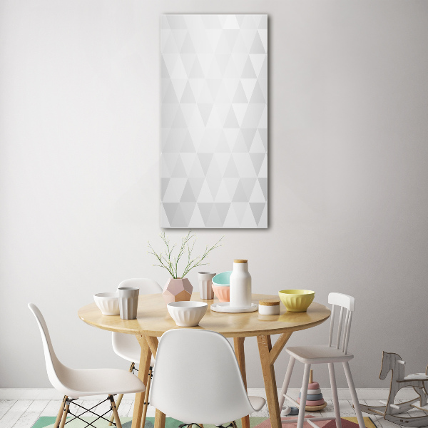 Cuadro de cristal moderno efecto brillo vertical Fondo abstracto