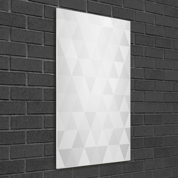 Cuadro de cristal moderno efecto brillo vertical Fondo abstracto