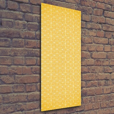 Fotocuadro de cristal elegante para hogar vertical Estrellas