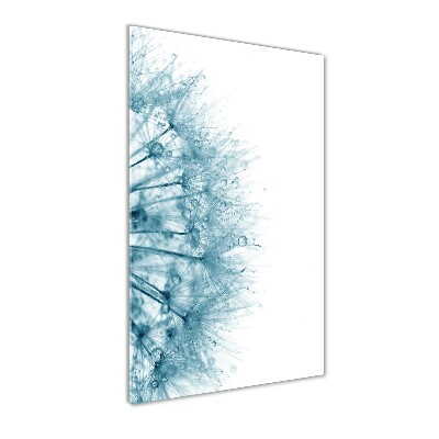 Cuadro de vidrio templado 4mm para pared vertical semillas de diente de león