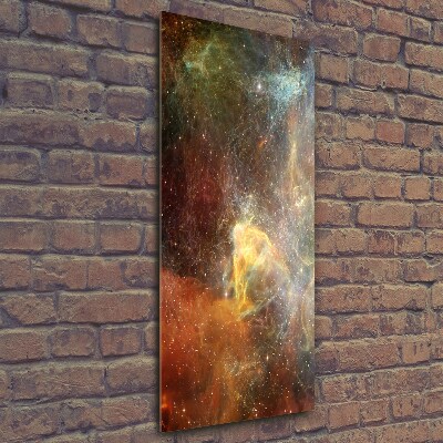 Cuadro de vidrio templado 4mm para pared vertical Cosmos