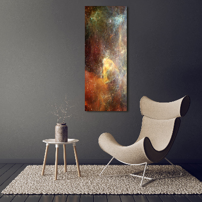 Cuadro de vidrio templado 4mm para pared vertical Cosmos