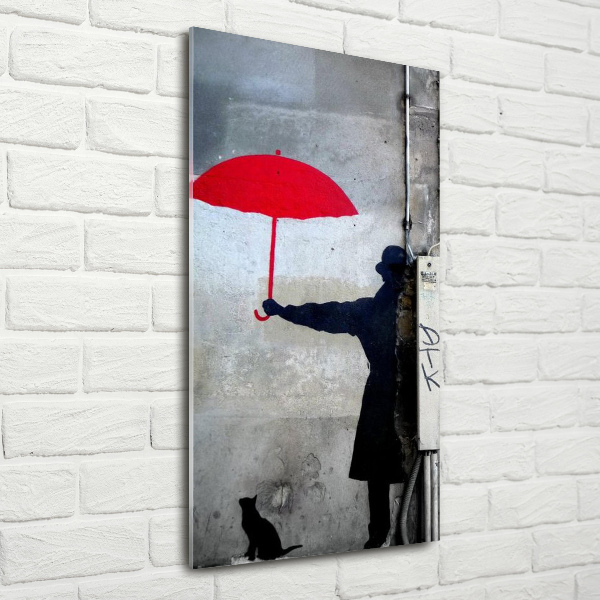 Fotoobraz szklany na ścianę do salonu pionowy Mural