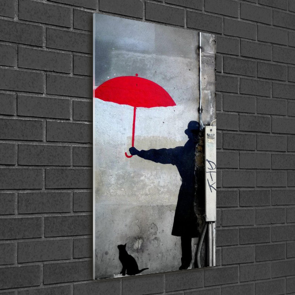 Fotoobraz szklany na ścianę do salonu pionowy Mural