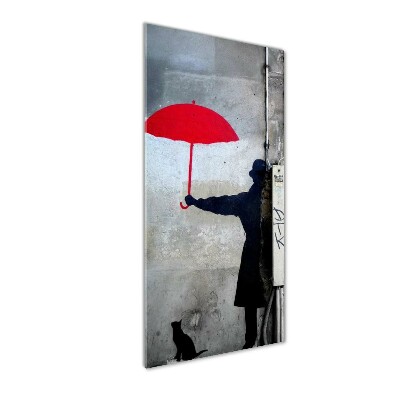 Fotoobraz szklany na ścianę do salonu pionowy Mural