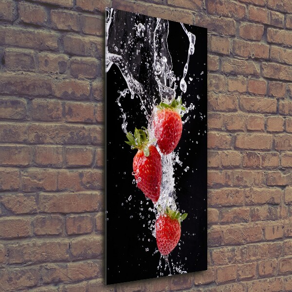 Cuadro de vidrio templado 4mm para pared vertical fresas