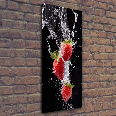 Cuadro de vidrio templado 4mm para pared vertical fresas