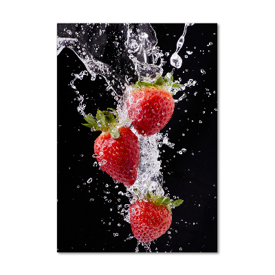 Cuadro de vidrio templado 4mm para pared vertical fresas