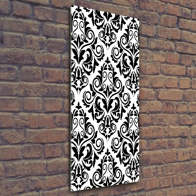 Cuadro decorativo en cristal con canto pulido vertical Adornos