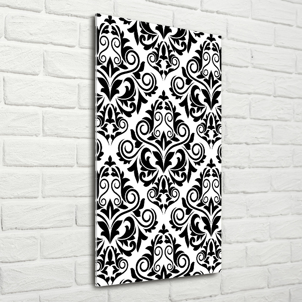 Cuadro decorativo en cristal con canto pulido vertical Adornos