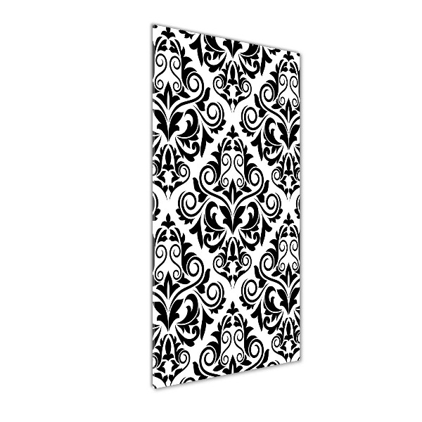 Cuadro decorativo en cristal con canto pulido vertical Adornos