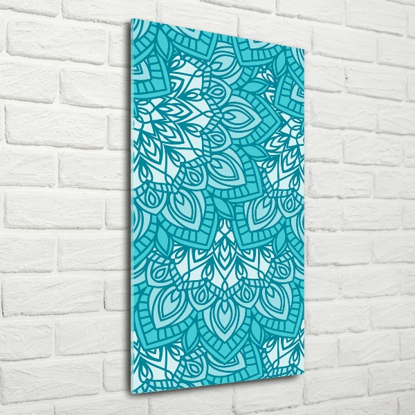 Fotocuadro de cristal elegante para hogar vertical Adornos