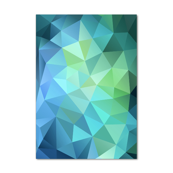 Cuadro de cristal moderno efecto brillo vertical Fondo abstracto