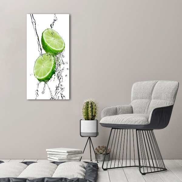 Fotocuadro de cristal elegante para hogar vertical Cal