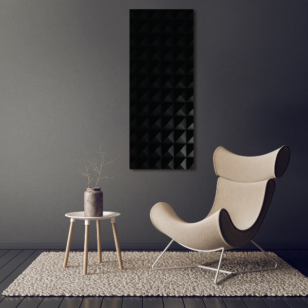 Cuadro de vidrio templado 4mm para pared vertical Fondo abstracto