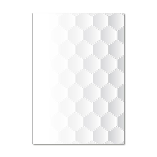 Cuadro de cristal moderno efecto brillo vertical Fondo geométrico