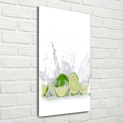 Cuadro de vidrio templado 4mm para pared vertical Cal