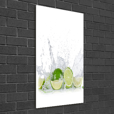 Cuadro de vidrio templado 4mm para pared vertical Cal