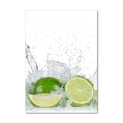 Cuadro de vidrio templado 4mm para pared vertical Cal